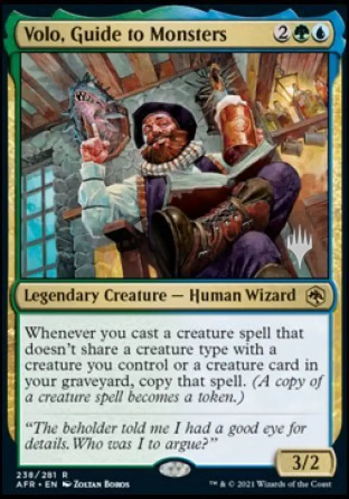 Volo Guide to Monsters (Promo Pack) [Dungeons & Dragons: Adventures in the Forgotten Realms Promos] - MTG Single