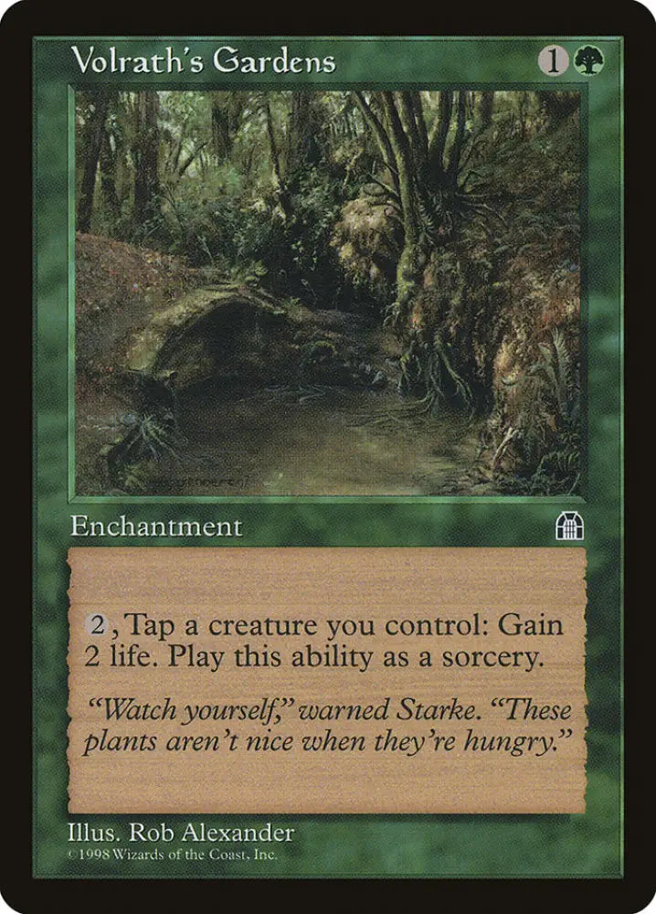 Volrath’s Gardens [Stronghold] - MTG Single