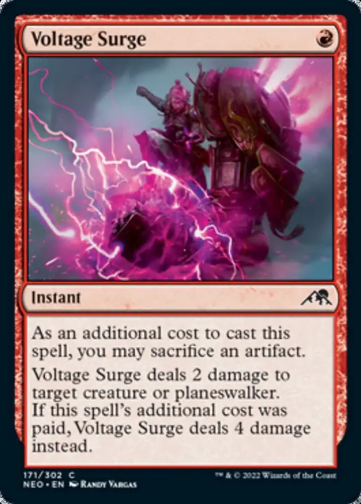Voltage Surge [Kamigawa: Neon Dynasty] - MTG Single