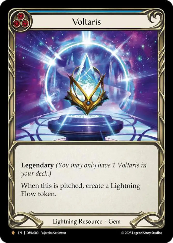 Voltaris (Blue) (OMN000) [Omens of the Third Age]