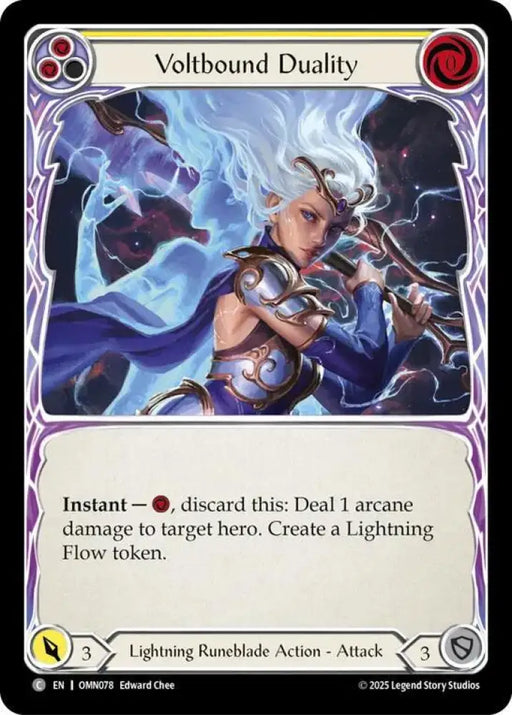 Voltbound Duality (Yellow) (OMN078) [Omens of the Third Age]