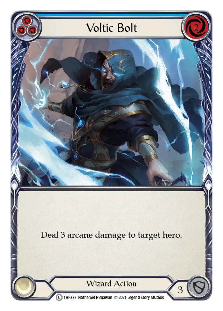 Voltic Bolt (Blue) [1HP337] (History Pack 1) - Flesh And Blood Single