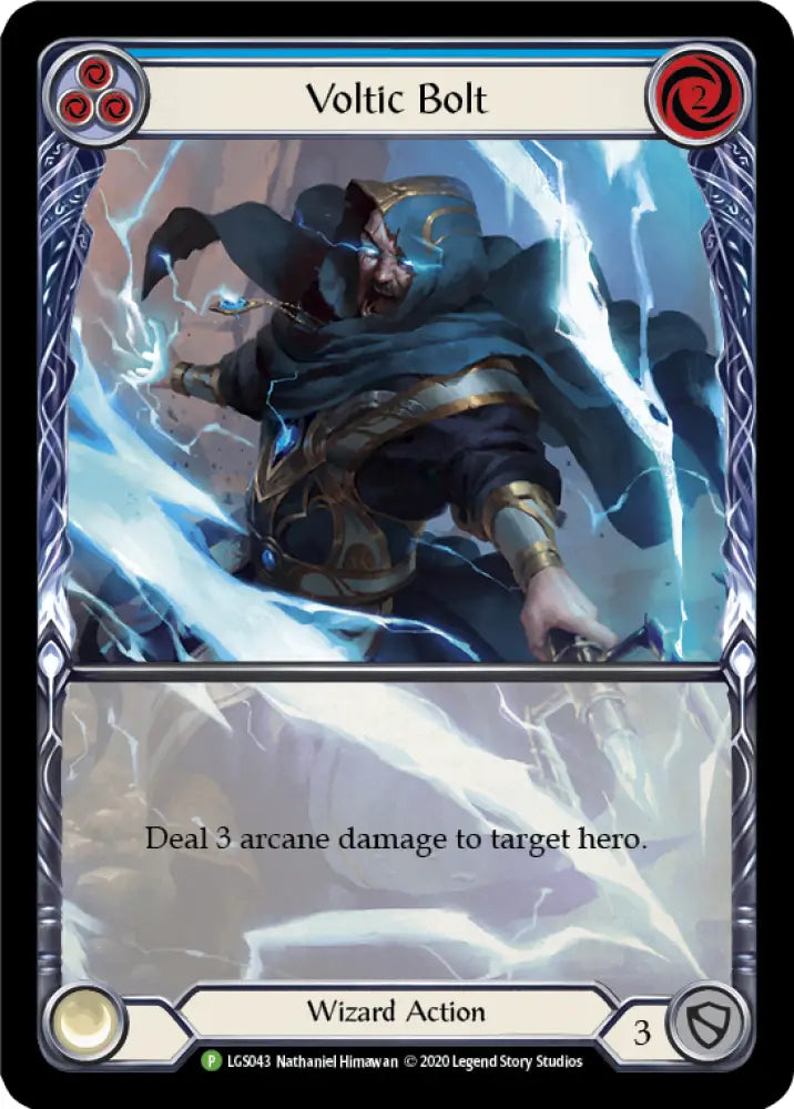 Voltic Bolt (Blue) [LGS043] (Promo) Rainbow Foil - Flesh And Blood Single