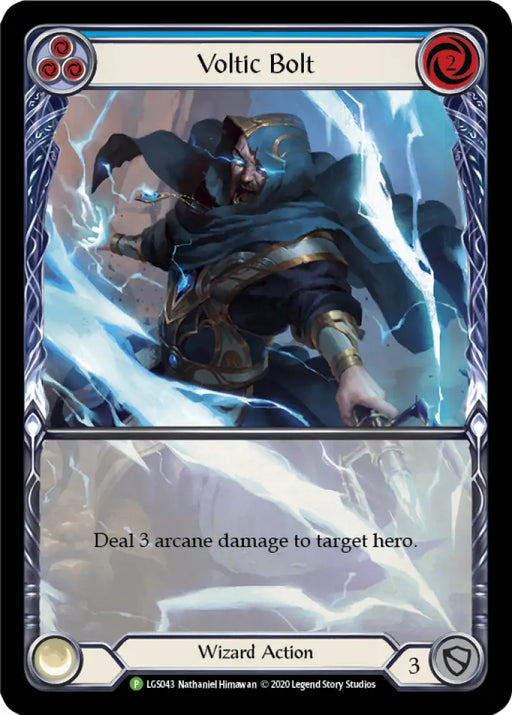 Voltic Bolt (Blue) [LGS043] (Promo) Rainbow Foil - Flesh And Blood Single