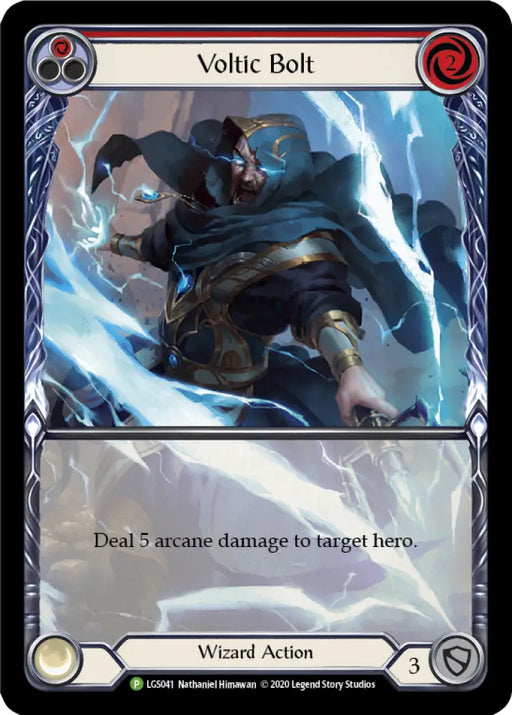 Voltic Bolt (Red) [LGS041] (Promo) Rainbow Foil - Flesh And Blood Single