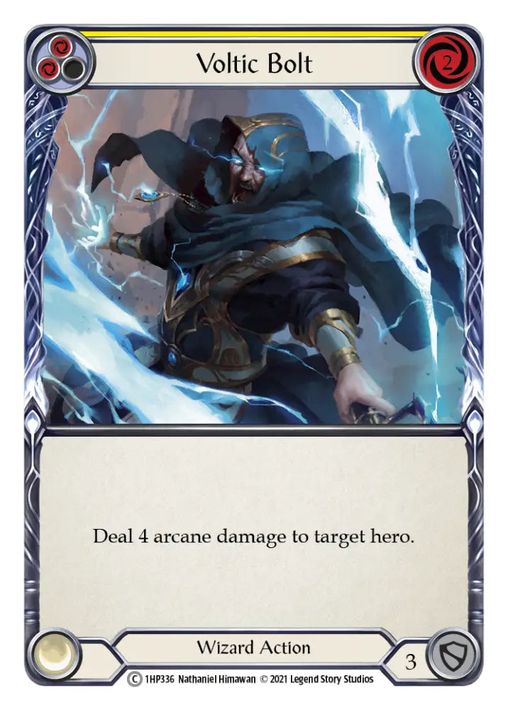 Voltic Bolt (Yellow) [1HP336] (History Pack 1) - Flesh And Blood Single