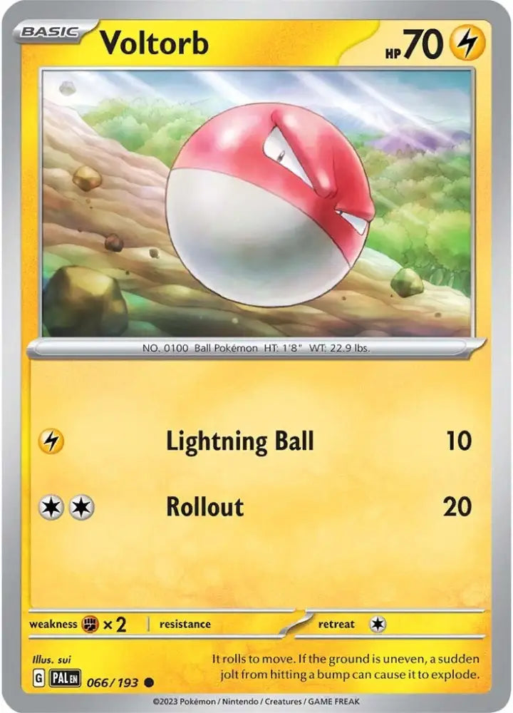Voltorb (066/193) [Scarlet & Violet: Paldea Evolved] - Pokemon Single