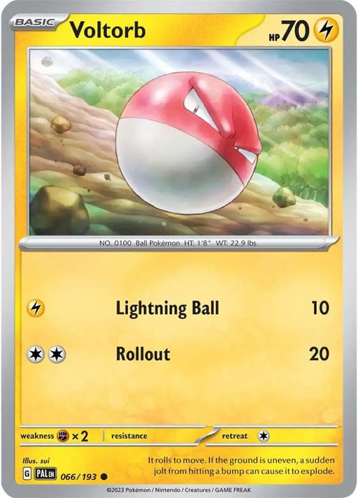 Voltorb (066/193) [Scarlet & Violet: Paldea Evolved] - Pokemon Single