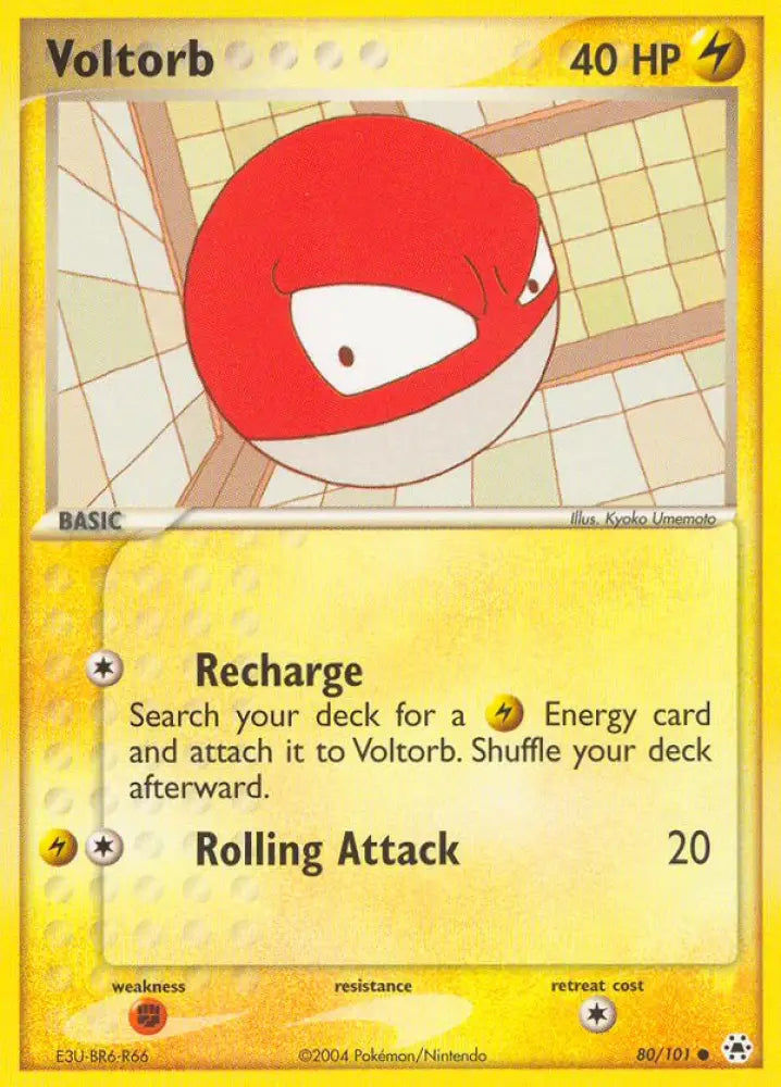 Voltorb (80/101) [EX: Hidden Legends] - Pokemon Single