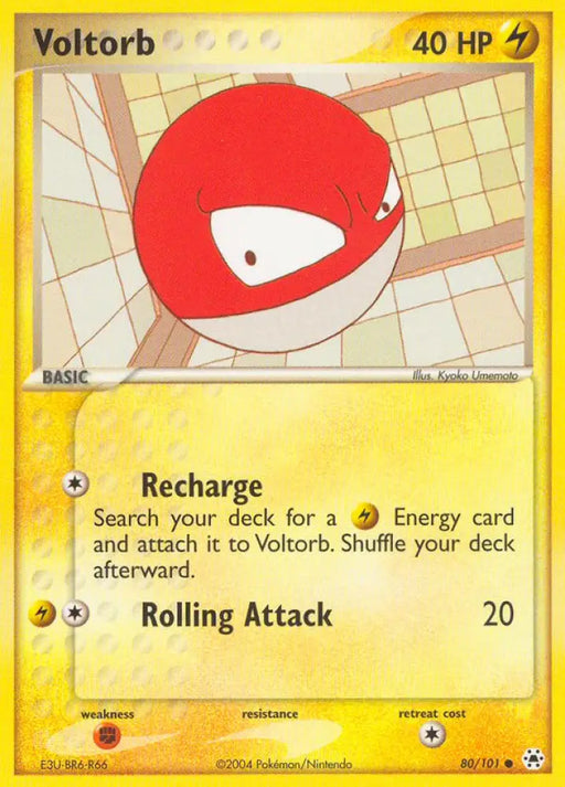 Voltorb (80/101) [EX: Hidden Legends] - Pokemon Single
