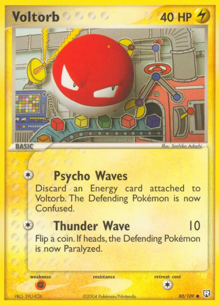 Voltorb (80/109) [EX: Team Rocket Returns] - Pokemon Single