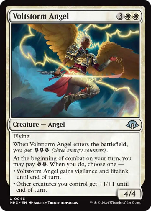 Voltstorm Angel [Modern Horizons 3] - MTG Single