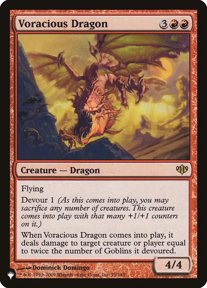 Voracious Dragon [The List] - MTG Single