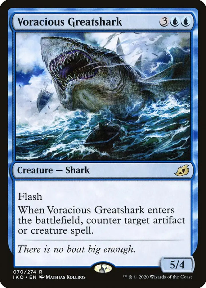 Voracious Greatshark [Ikoria: Lair of Behemoths] - MTG Single