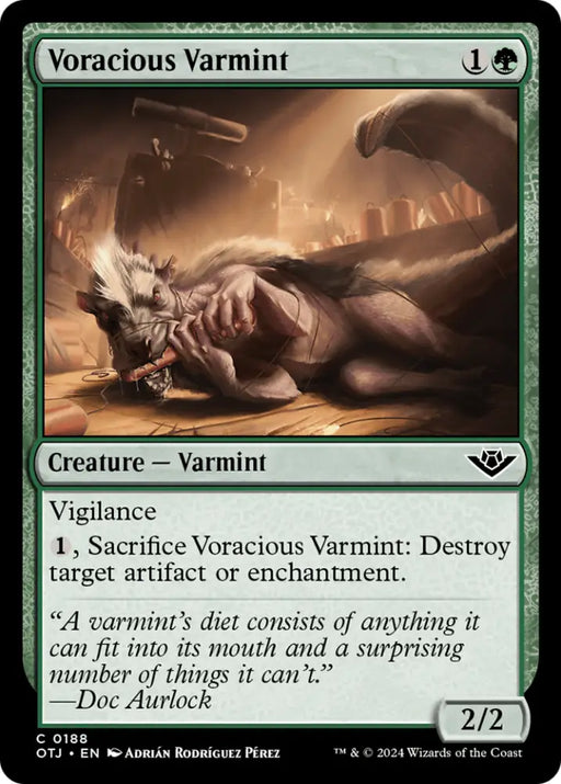 Voracious Varmint [Outlaws of Thunder Junction] - MTG Single