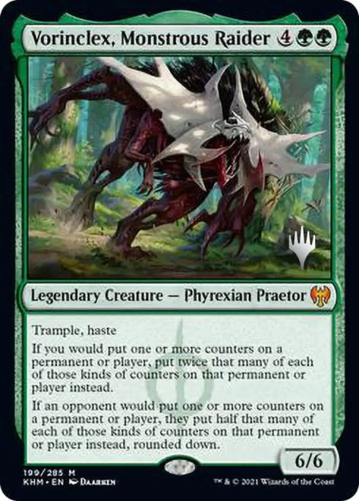 Vorinclex Monstrous Raider (Promo Pack) [Kaldheim Promos] - MTG Single