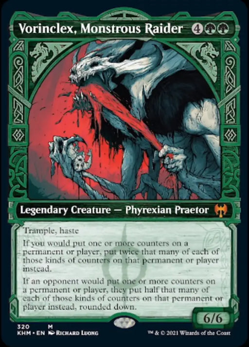 Vorinclex Monstrous Raider (Showcase) [Kaldheim] - MTG Single