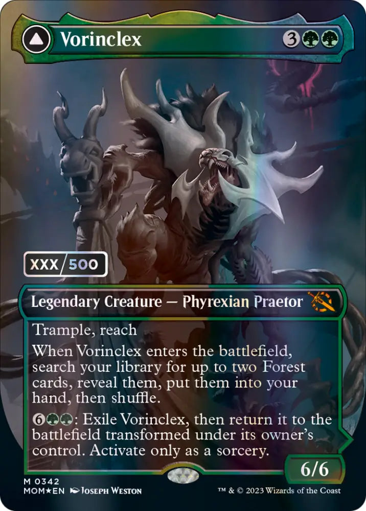 Vorinclex // The Grand Evolution (Serialized) [March of the Machine] - MTG Single