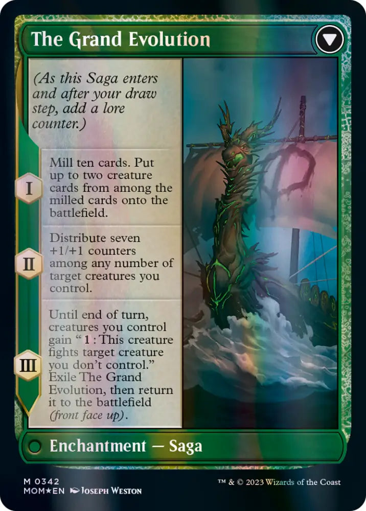 Vorinclex // The Grand Evolution (Serialized) [March of the Machine] - MTG Single