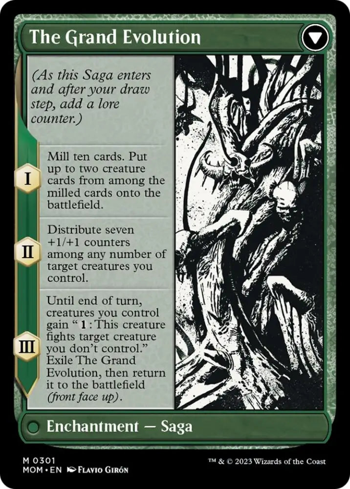 Vorinclex // The Grand Evolution (Showcase Planar Booster Fun) [March of the Machine] - MTG Single