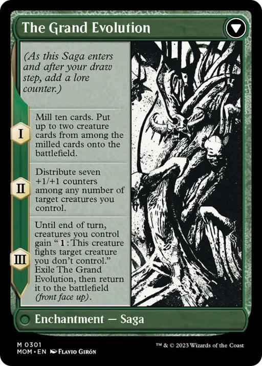 Vorinclex // The Grand Evolution (Showcase Planar Booster Fun) [March of the Machine] - MTG Single