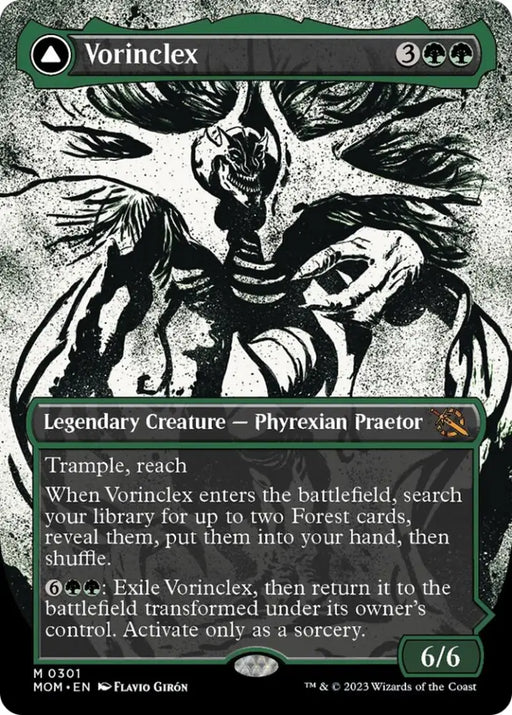 Vorinclex // The Grand Evolution (Showcase Planar Booster Fun) [March of the Machine] - MTG Single