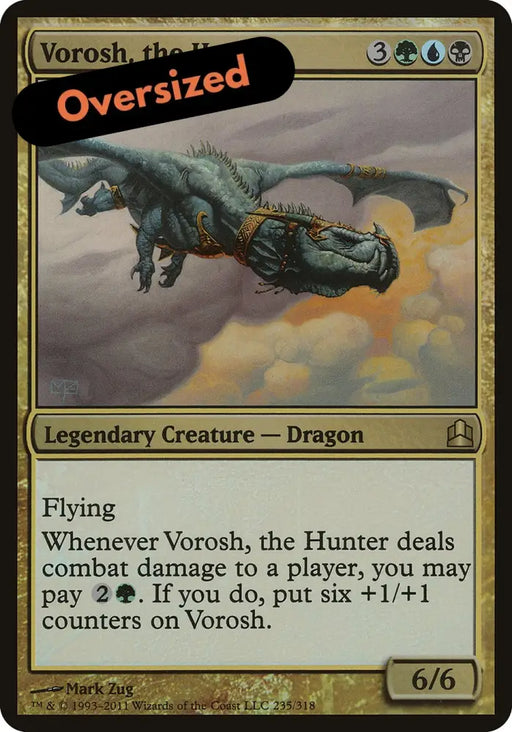 Vorosh the Hunter (Oversized) [Commander 2011 Oversized] - MTG Single