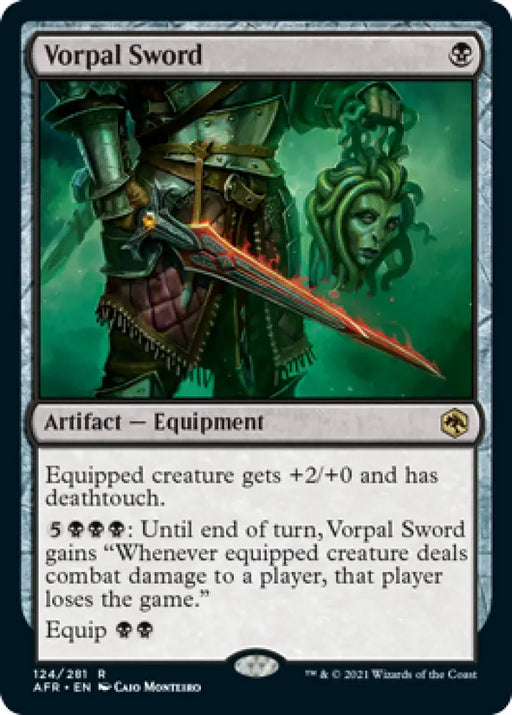 Vorpal Sword [Dungeons & Dragons: Adventures in the Forgotten Realms] - MTG Single