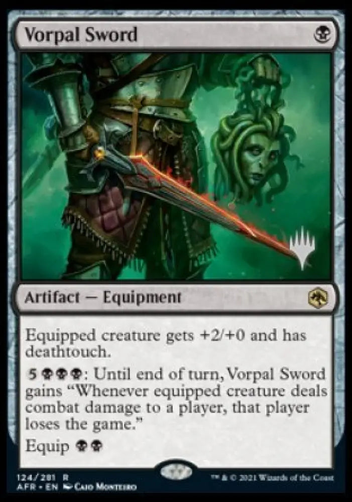 Vorpal Sword (Promo Pack) [Dungeons & Dragons: Adventures in the Forgotten Realms Promos] - MTG Single