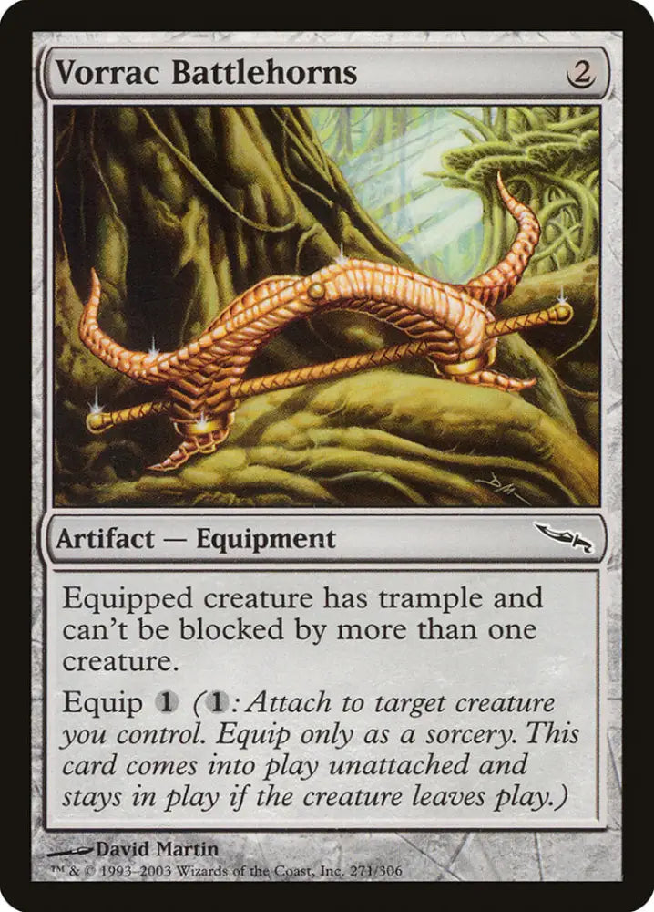 Vorrac Battlehorns [Mirrodin] - MTG Single