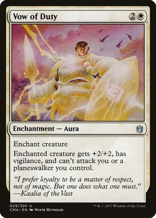 Vow of Duty [Commander Anthology] - MTG Single