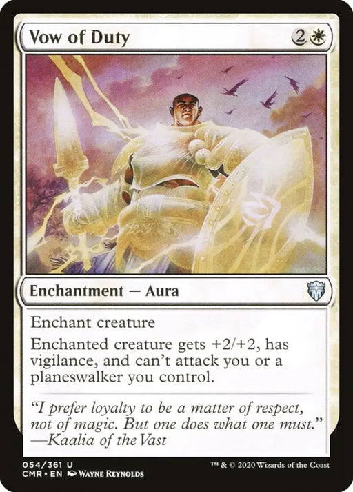 Vow of Duty [Commander Legends] - MTG Single