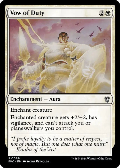 Vow of Duty [Murders at Karlov Manor Commander] - MTG Single