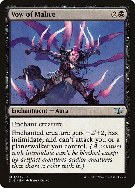 Vow of Malice [Commander 2015] - MTG Single