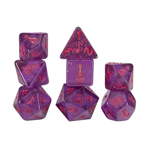 Vox Machina Adventure Dice - Scanlan Shorthalt - D&D