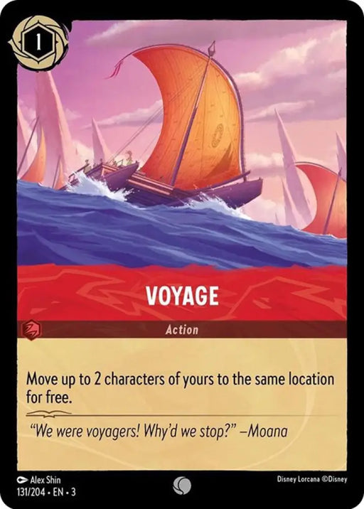 Voyage (131/204) [Into the Inklands] - Lorcana Single