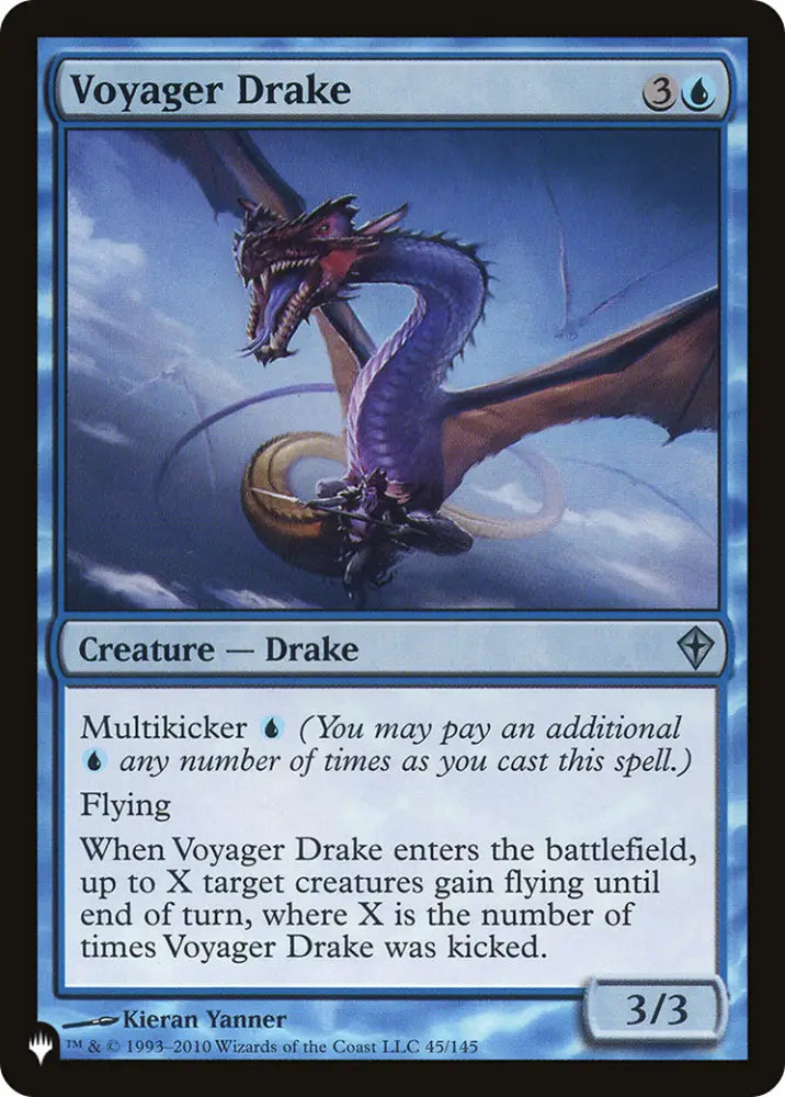 Voyager Drake [The List] - MTG Single