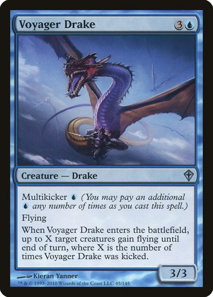 Voyager Drake [Worldwake] - MTG Single