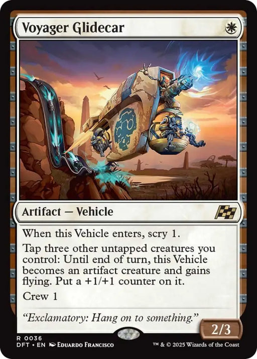 Voyager Glidecar [Aetherdrift] - MTG Single