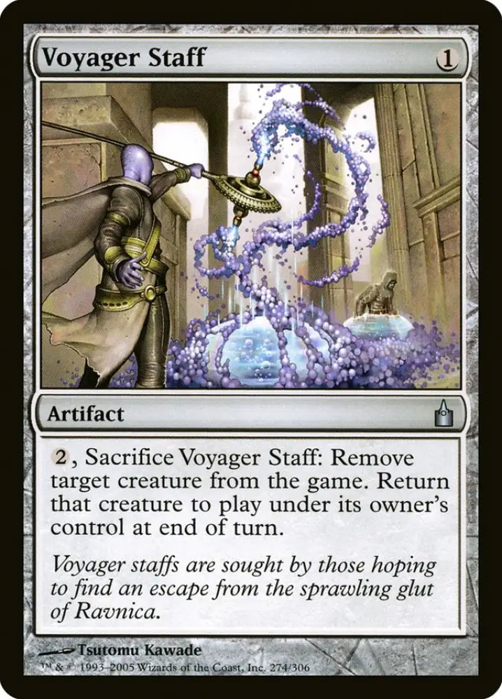 Voyager Staff [Ravnica: City of Guilds] - MTG Single