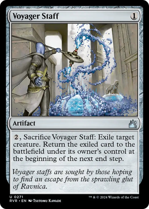 Voyager Staff [Ravnica Remastered] - MTG Single