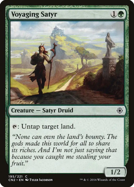 Voyaging Satyr [Conspiracy: Take the Crown] - MTG Single