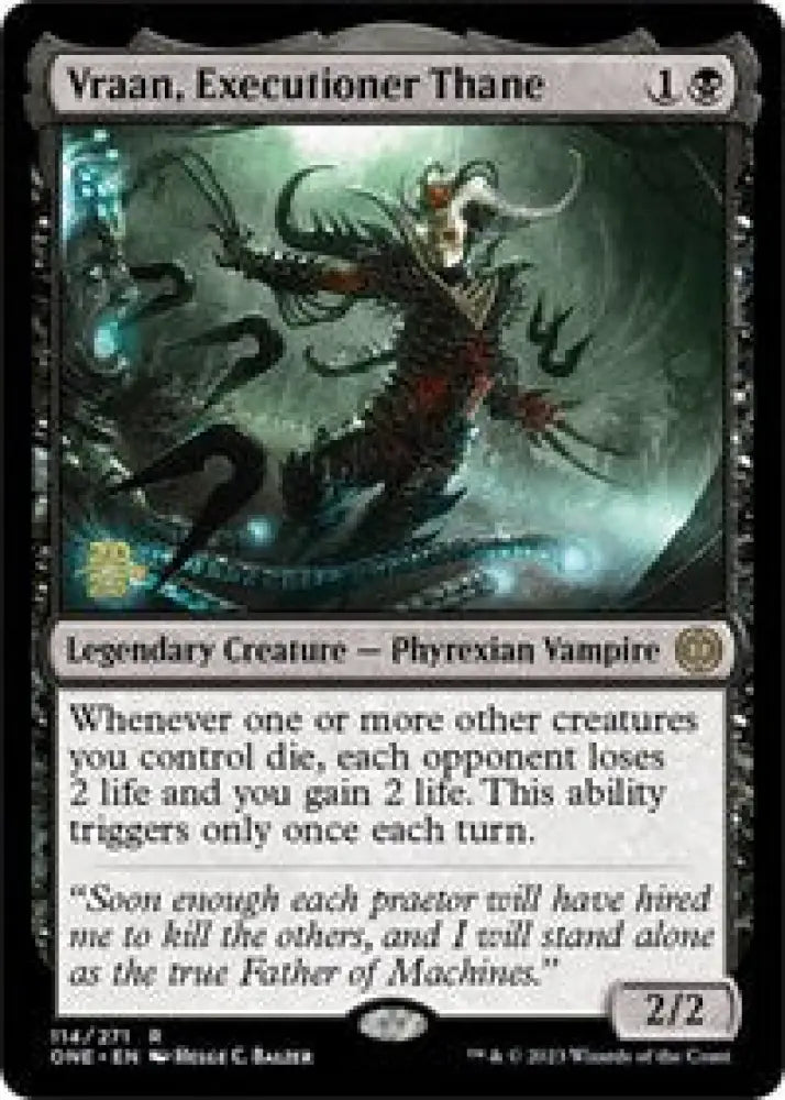 Vraan, Executioner Thane (114) [Prerelease Cards]