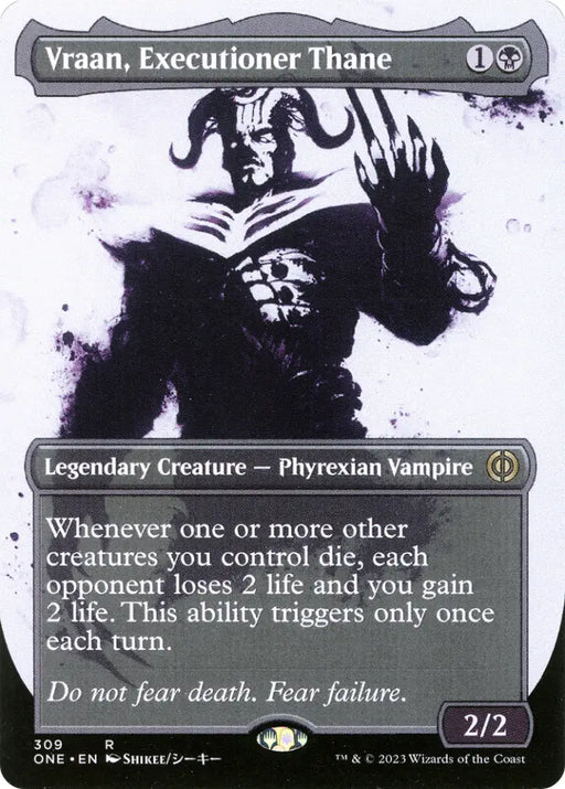 Vraan Executioner Thane (Borderless Ichor) [Phyrexia: All Will Be One] - MTG Single