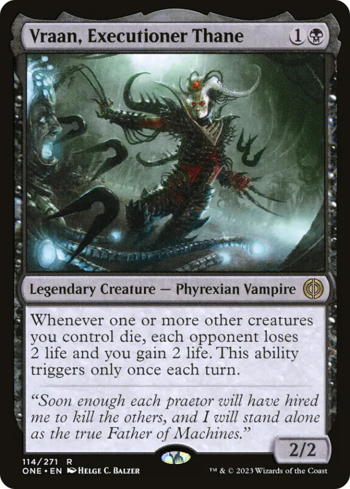 Vraan Executioner Thane [Phyrexia: All Will Be One] - MTG Single