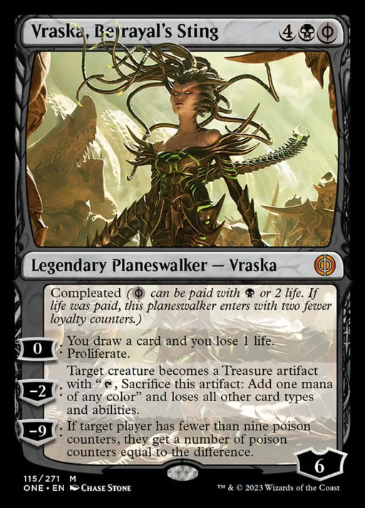 Vraska Betrayal’s Sting [Phyrexia: All Will Be One] - MTG Single