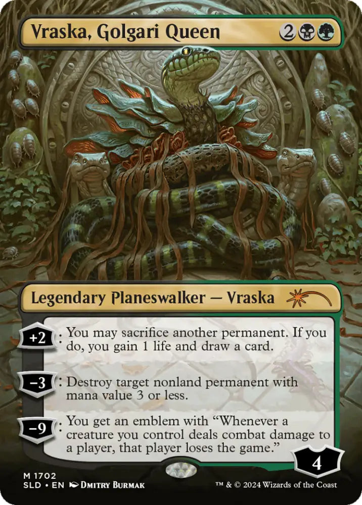 Vraska Golgari Queen (1702) [Secret Lair Drop Series] - MTG Single