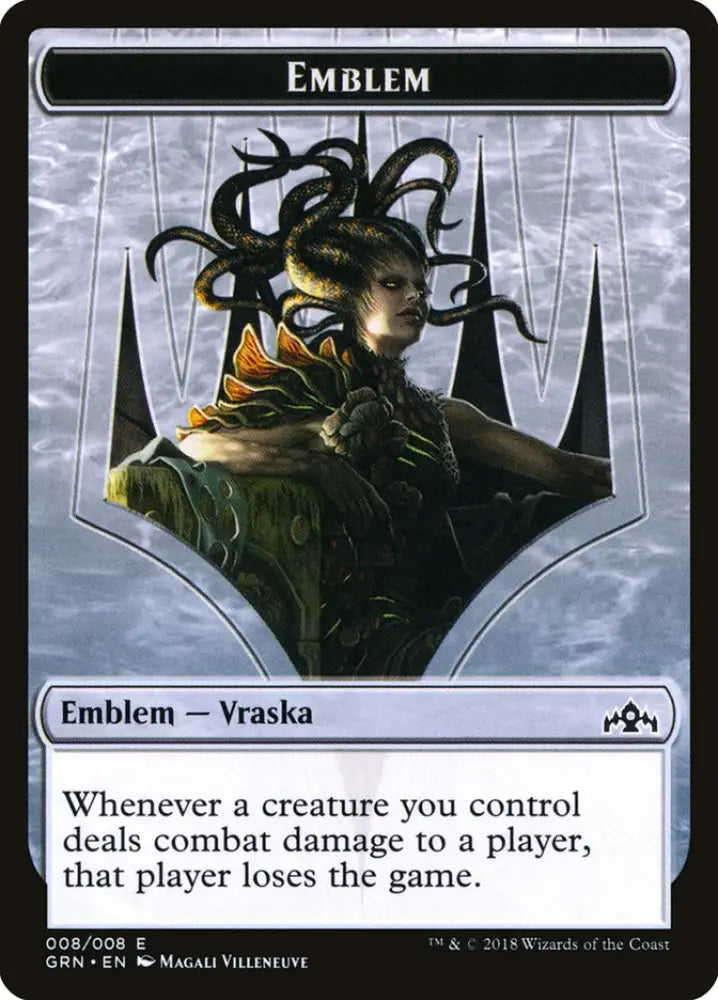 Vraska Golgari Queen Emblem [Guilds of Ravnica Tokens] - MTG Single