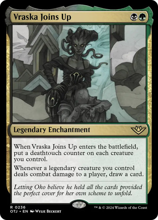 Vraska Joins Up [Outlaws of Thunder Junction] - MTG Single