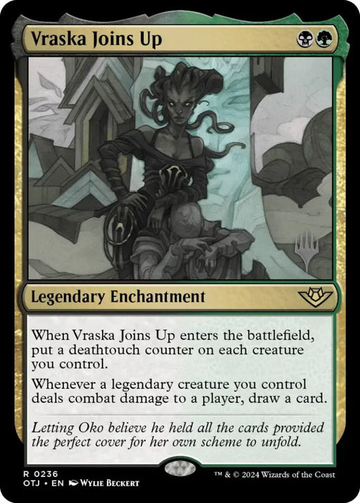 Vraska Joins Up (Promo Pack) [Outlaws of Thunder Junction Promos] - MTG Single